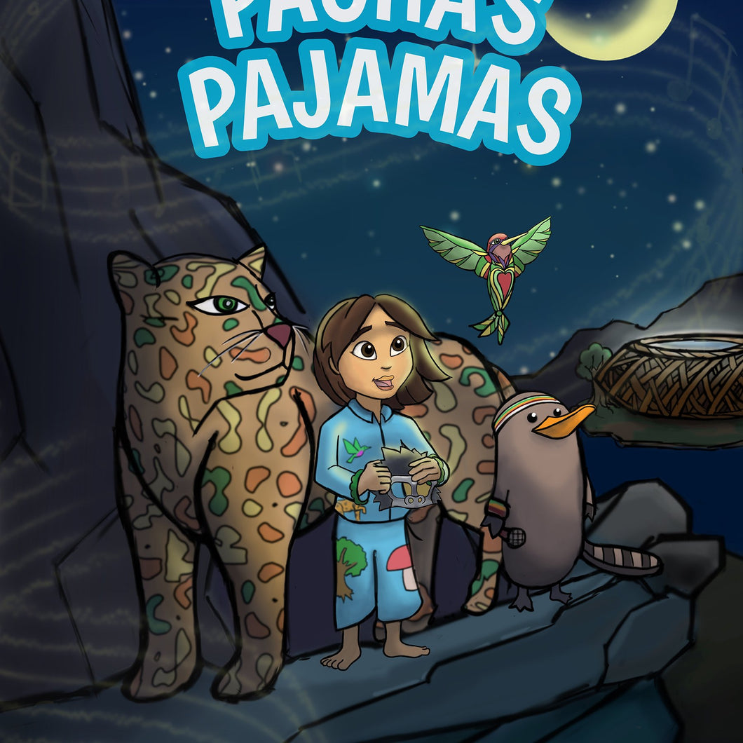 Pacha's Pajamas: Children's Graphic Novel (Augmented Reality Enabled Companion App)